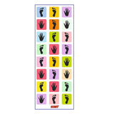 Hand & Feet Twister Jumping Hopscotch Play Mat